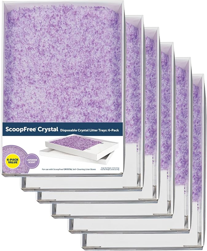 ScoopFree PetSafe Lavender Clumping Crystals